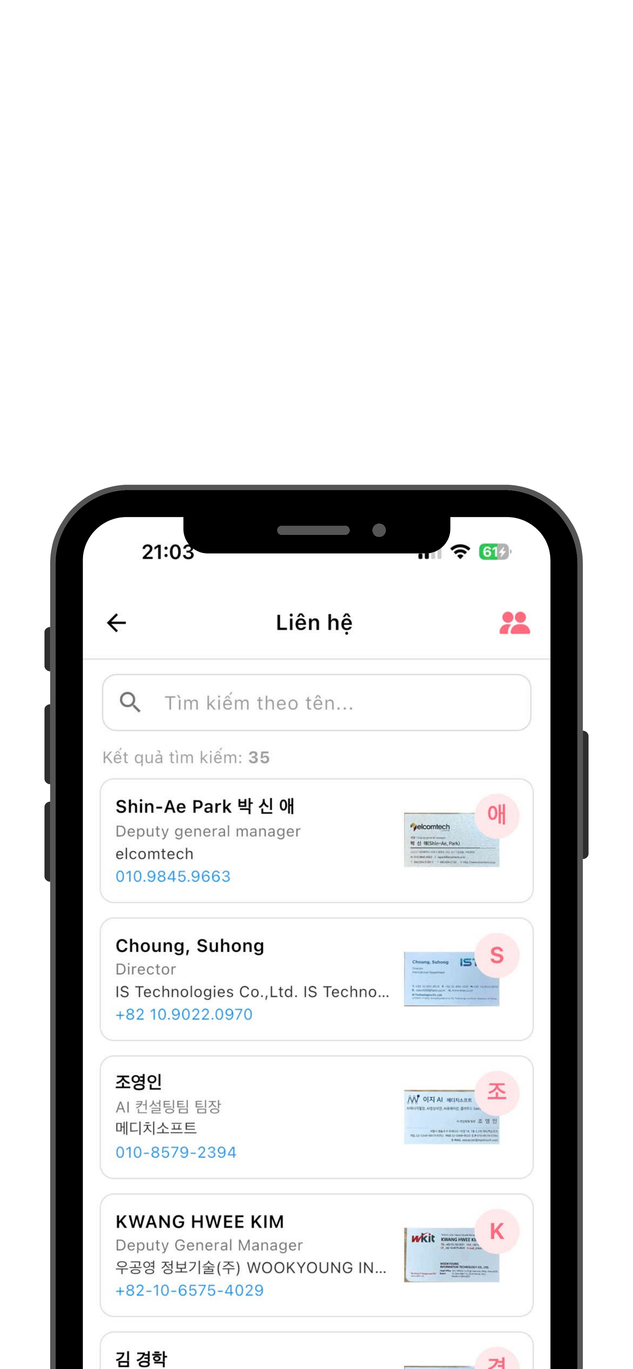 App screenshot for vn language