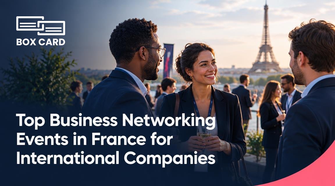 Top Business Networking Events in France for International Companies