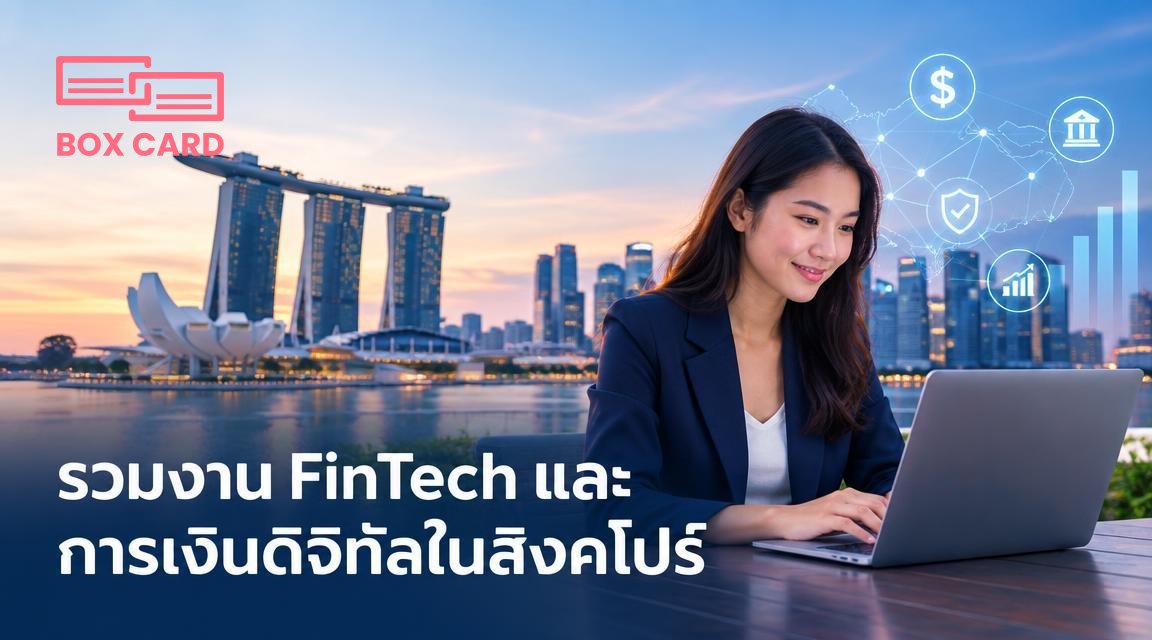 รวมงาน FinTech และการเงินดิจิทัลในสิงคโปร์