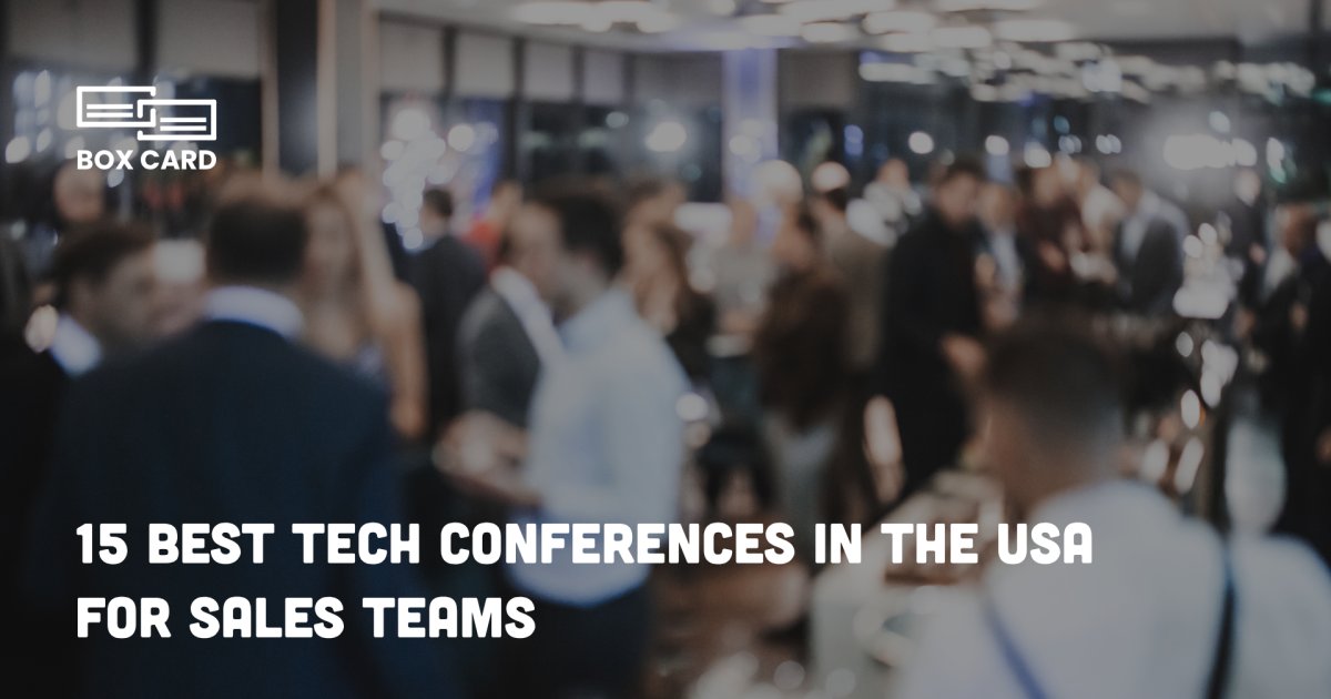 15 Best Tech Conferences in the USA for Sales Teams in 2026