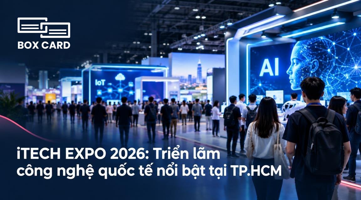 iTECH EXPO 2026: Triển lãm công nghệ quốc tế nổi bật tại TP.HCM