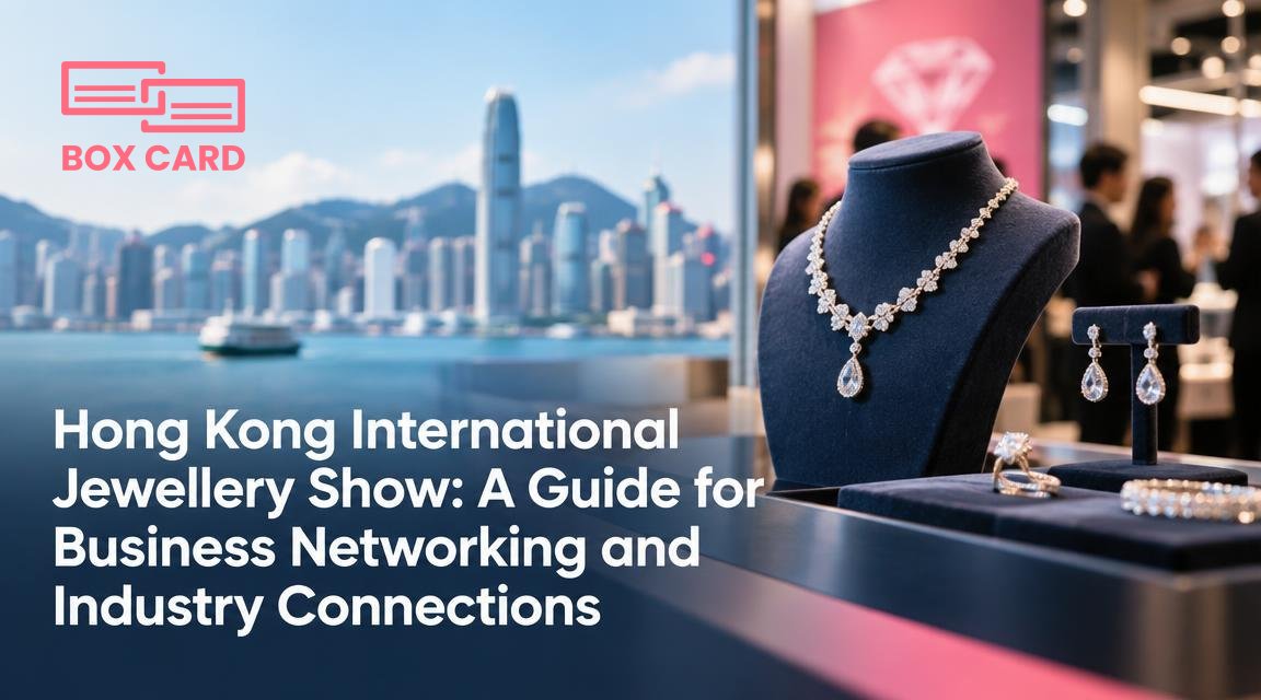 Hong Kong International Jewellery Show: A Guide for Business Networking and Industry Connections