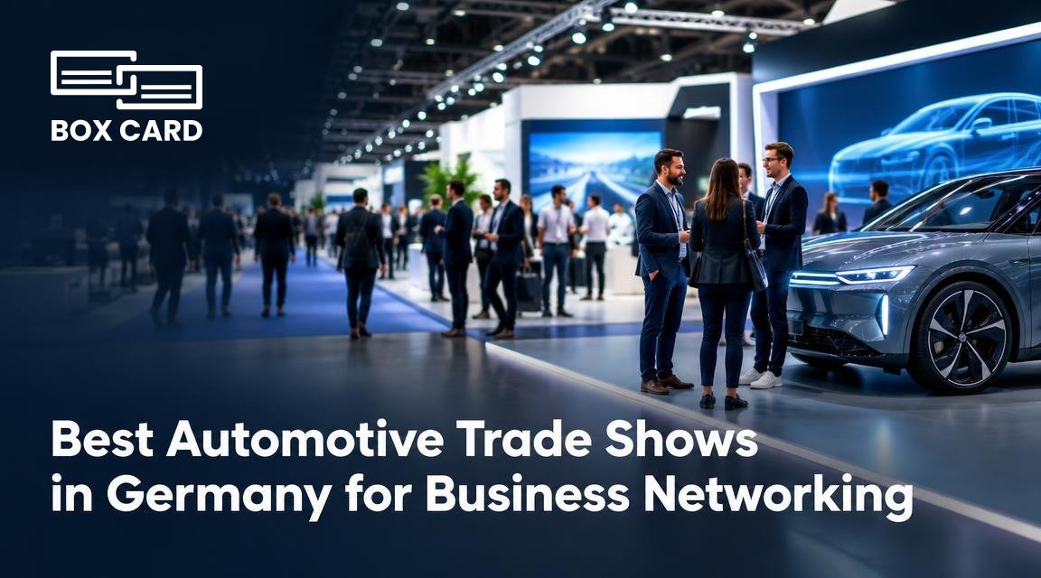 Best Automotive Trade Shows in Germany for Business Networking