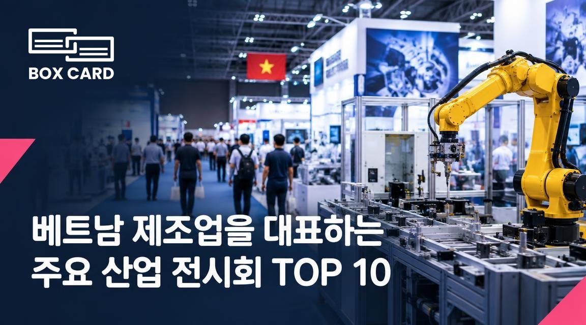 베트남 제조업을 대표하는 주요 산업 전시회 TOP 10