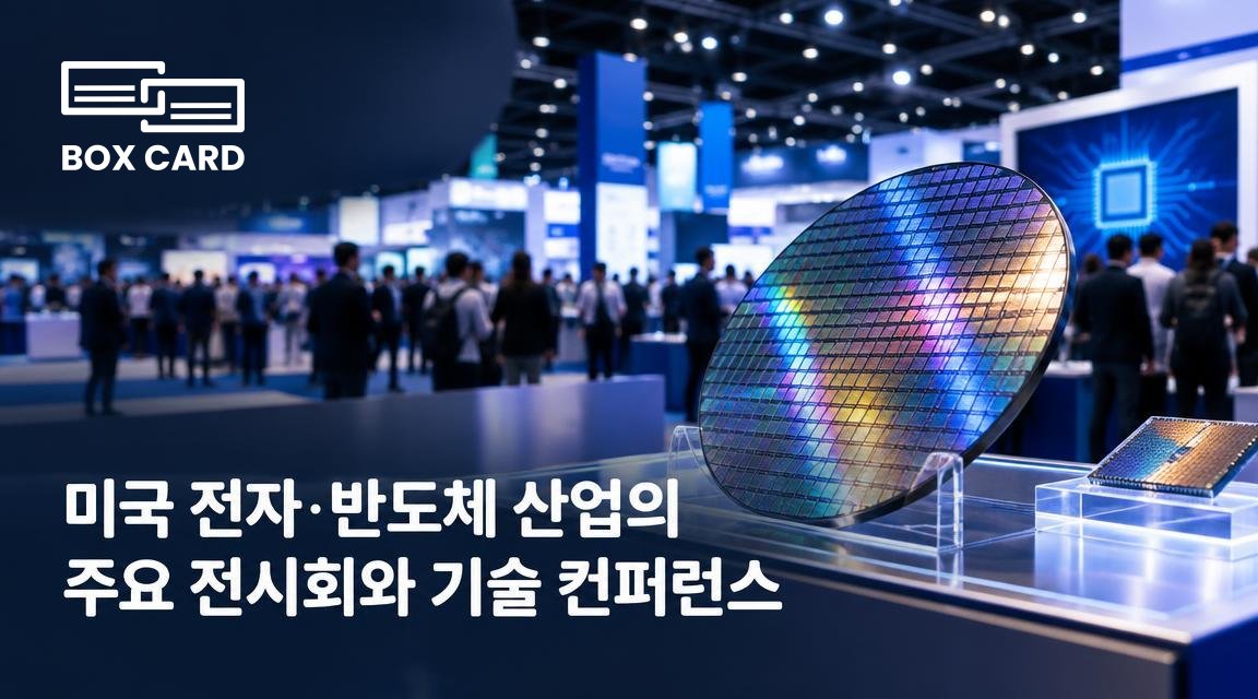 미국 전자·반도체 산업의 주요 전시회와 기술 컨퍼런스